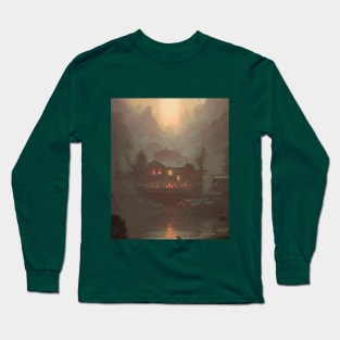 The Haunted Lake House Long Sleeve T-Shirt